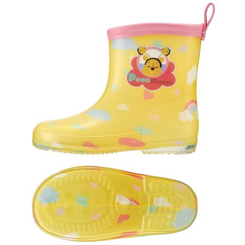🇯🇵預訂 日本直送🇯🇵Winnie the pooh小熊維尼印花兒童雨靴水鞋