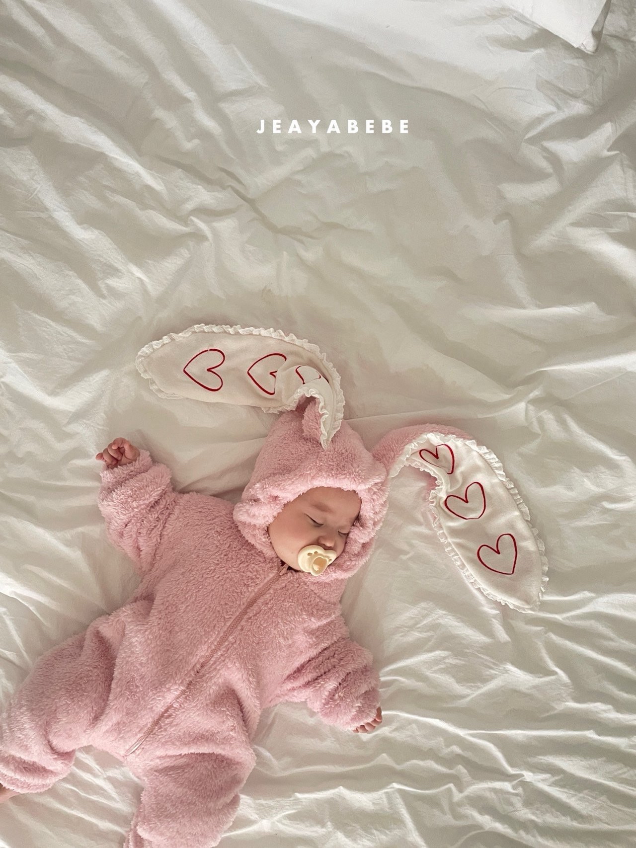 Jeayabebe | Rabbit suit Pink