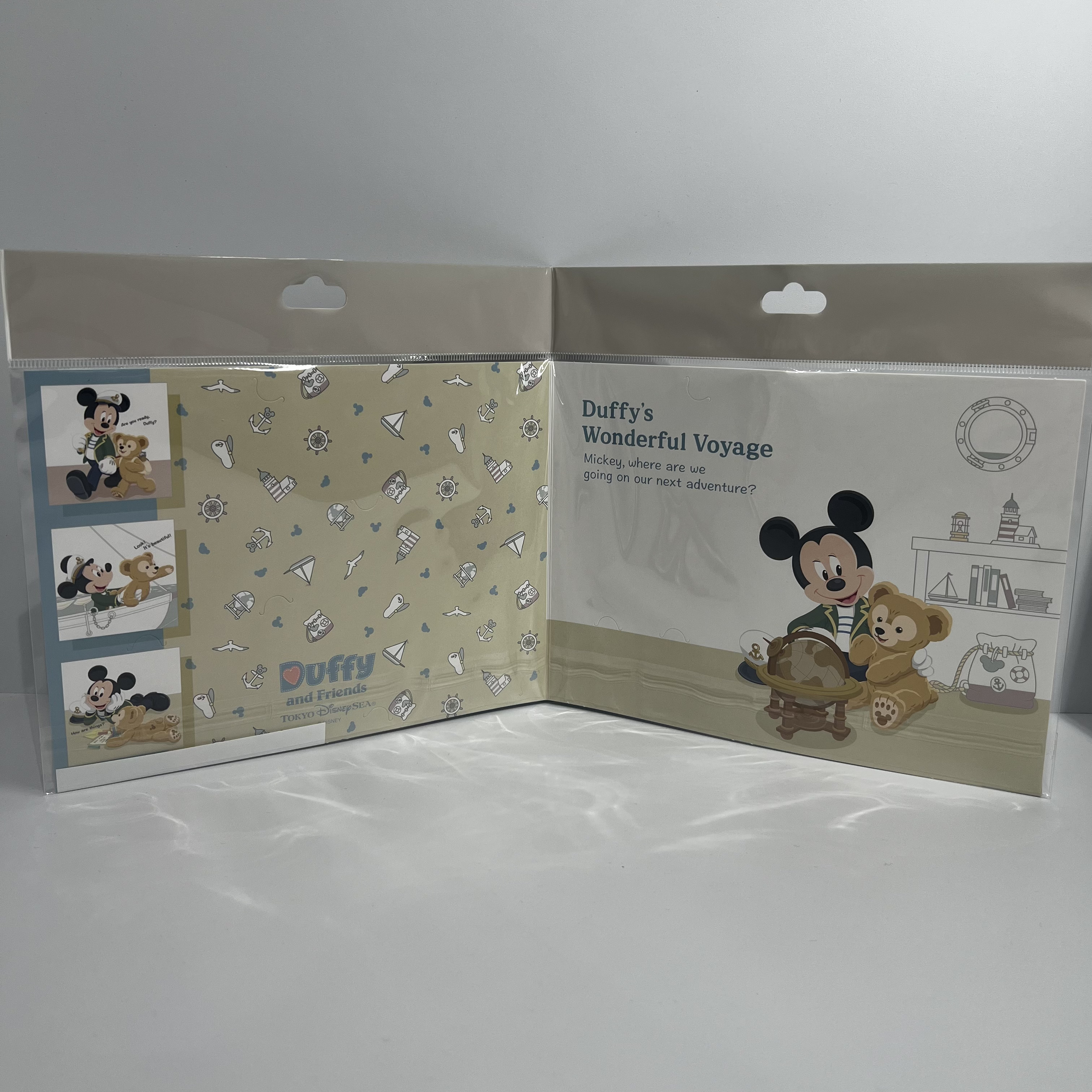 現貨 東迪限定 Mickey&Duffy Postcard 