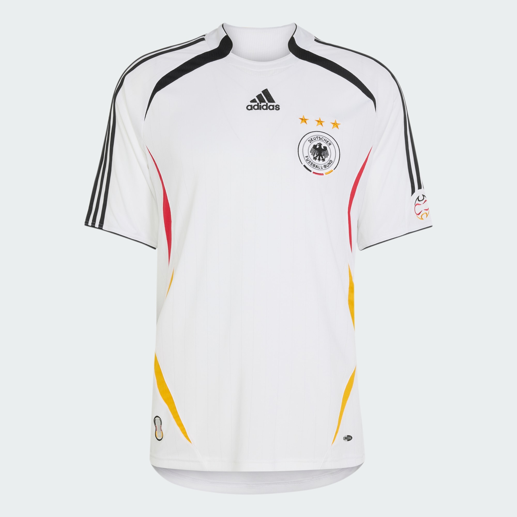 經典回歸⚪⚫🟥🟨Adidas Germany 德國 2006 主場球衣 Reissue (可加印字) KD3998