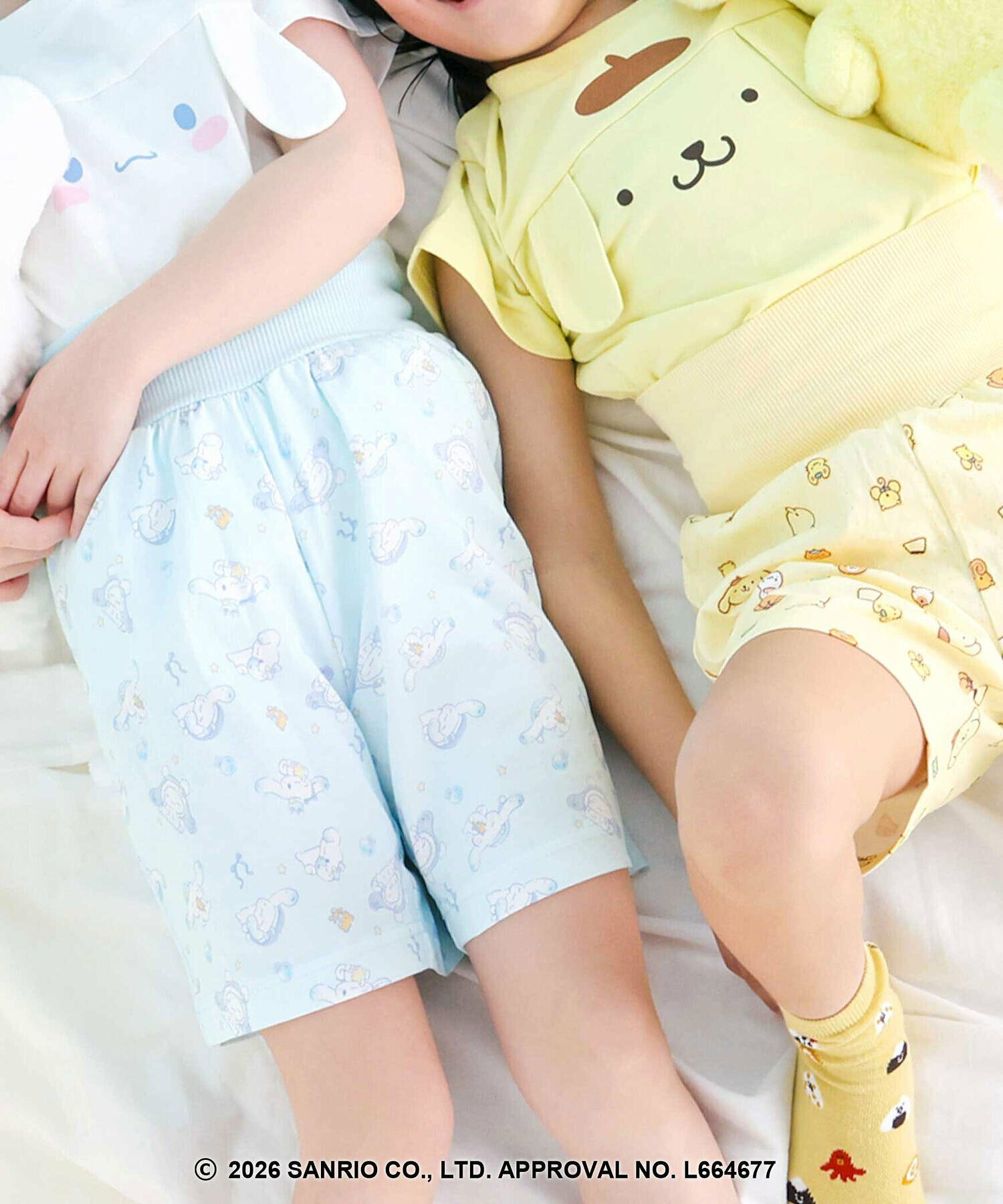 🆕【⭐訂購⭐】 🇯🇵日本直送 🌀#Sanrio 立體耳朵 包腹家居服套裝［2款選］ 🌀[ELBA-0187]