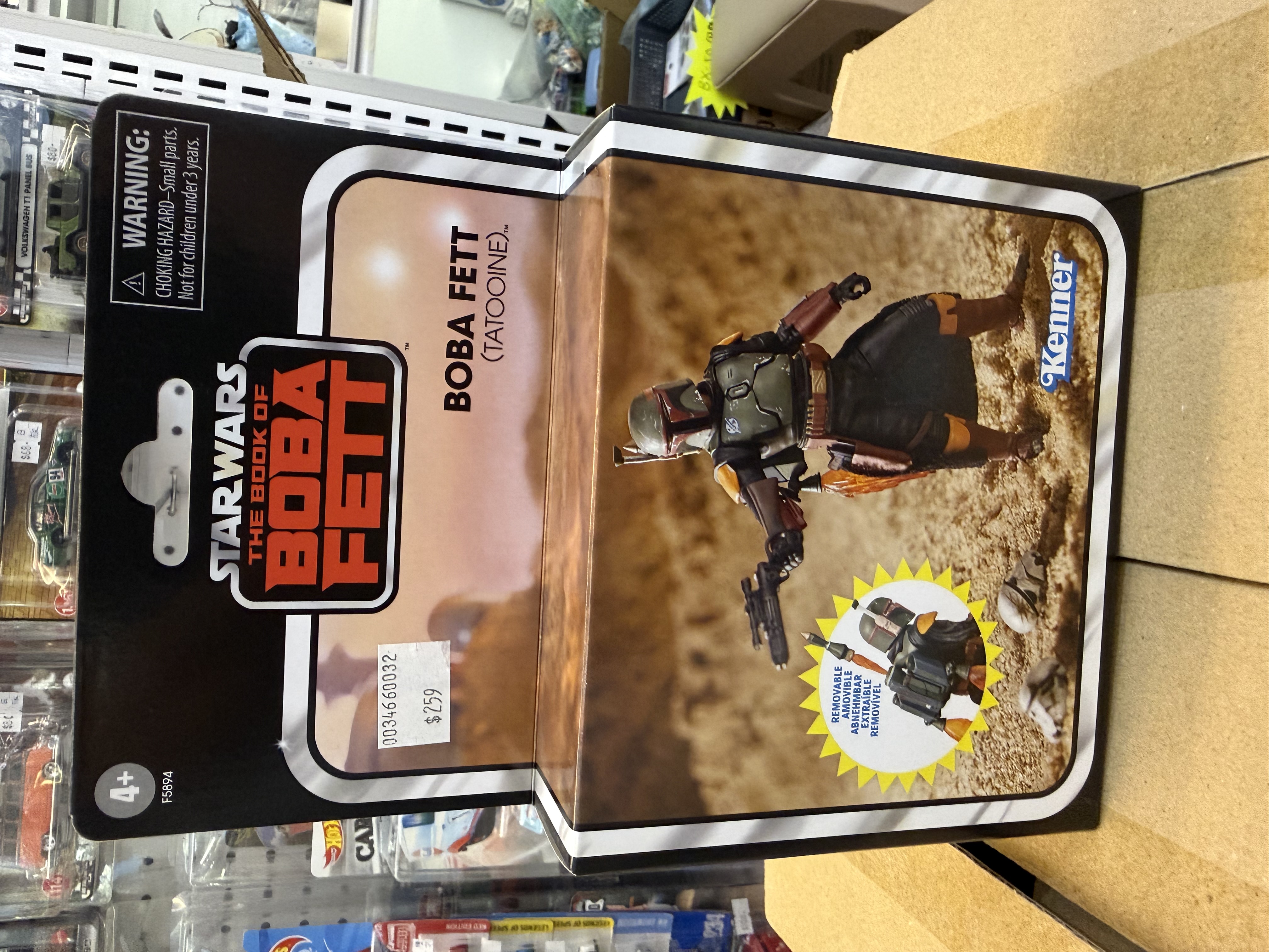 Star Wars Vintage Boba Fett 星際大戰 復古收藏系列 波巴費特之書 波巴費特 (塔圖因) 3.75吋 可動人偶