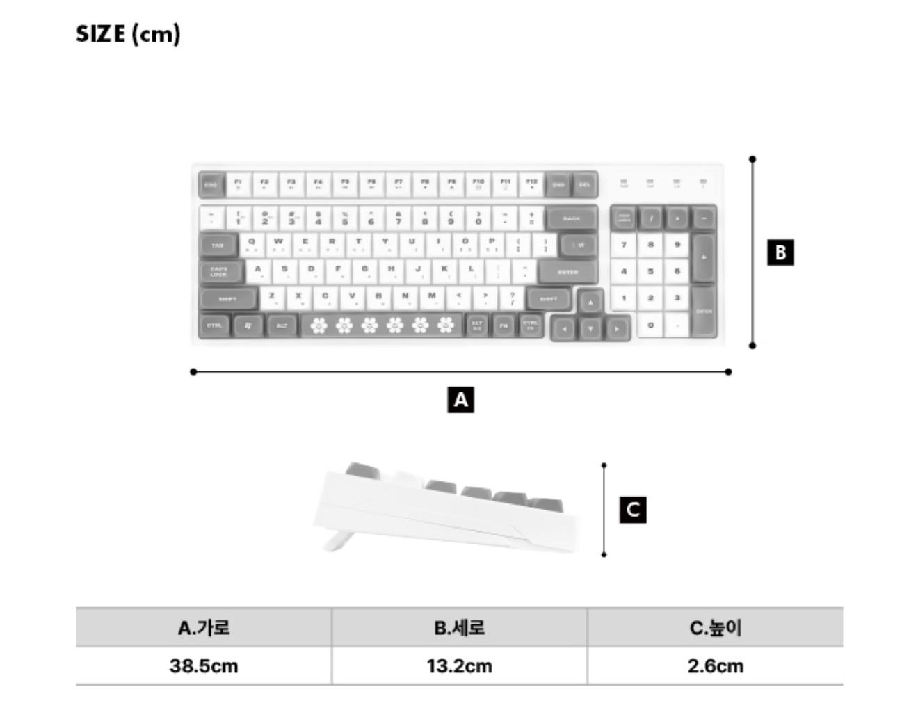 Wiggle Wiggle 彩色無線鍵盤