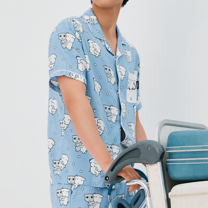 [GANADI x SPAO] 2026 短袖睡衣 (5款)