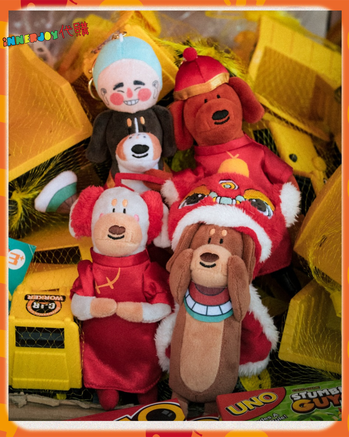 搶購 | 泰國人氣IP Bobby and Friends 臘腸狗盲盒 🧧 新年系列  「Just A Little Lion Dance」 泰國本土品牌 舊稱Saus.BKK