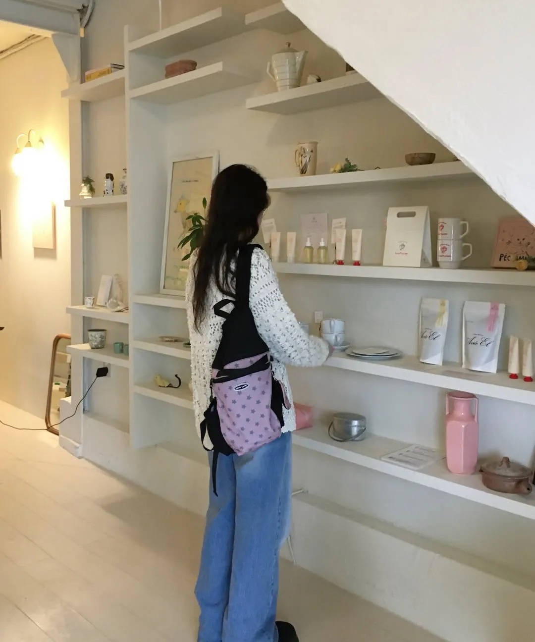 韓國WITH SOME Shine Star Folding Backpack