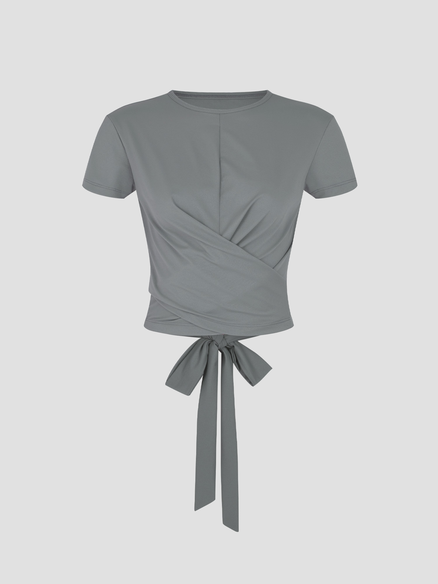 預購_Twist Strap Short Sleeve T-shirt by Conch
