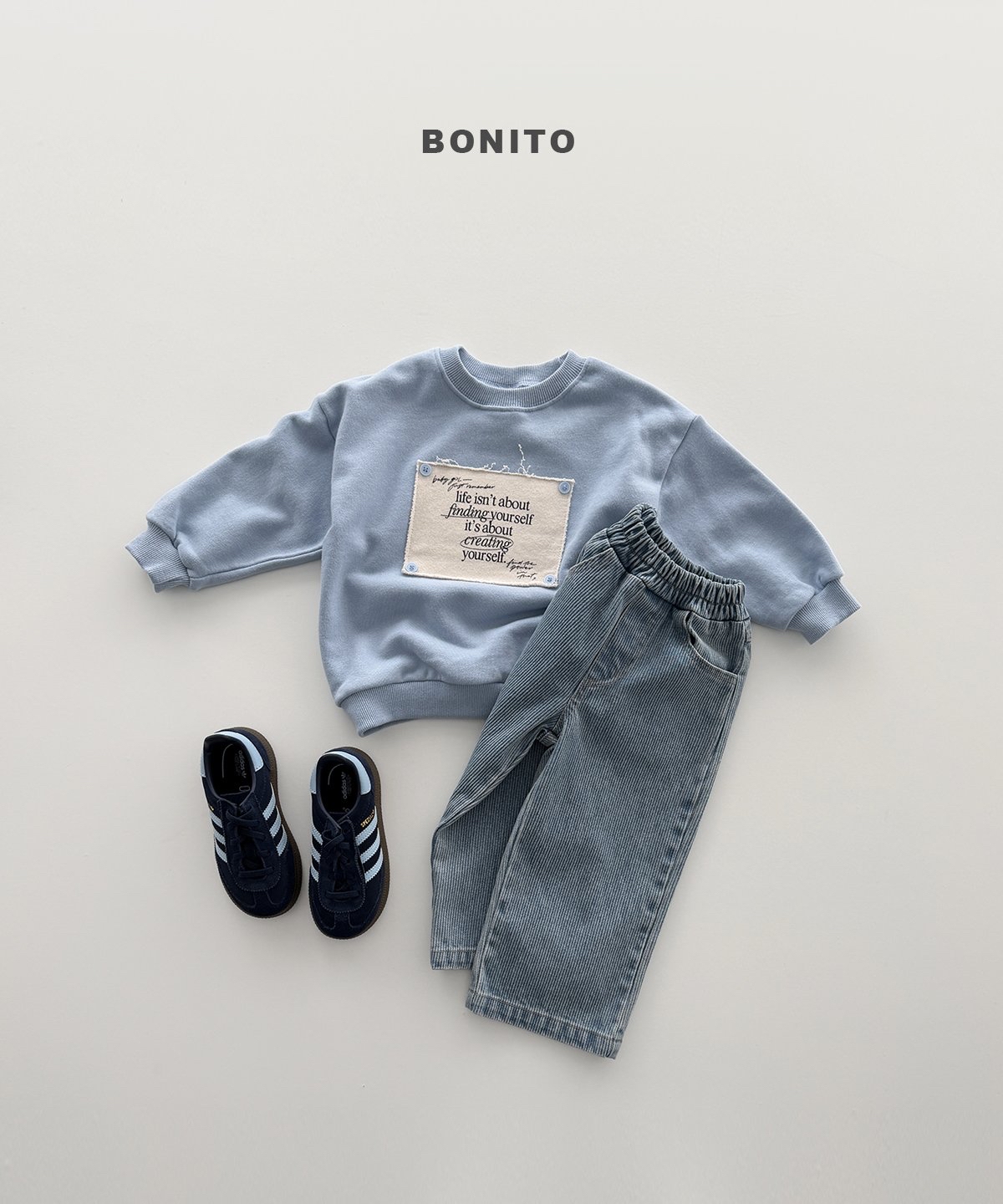 Bonito | Steamed denim pants