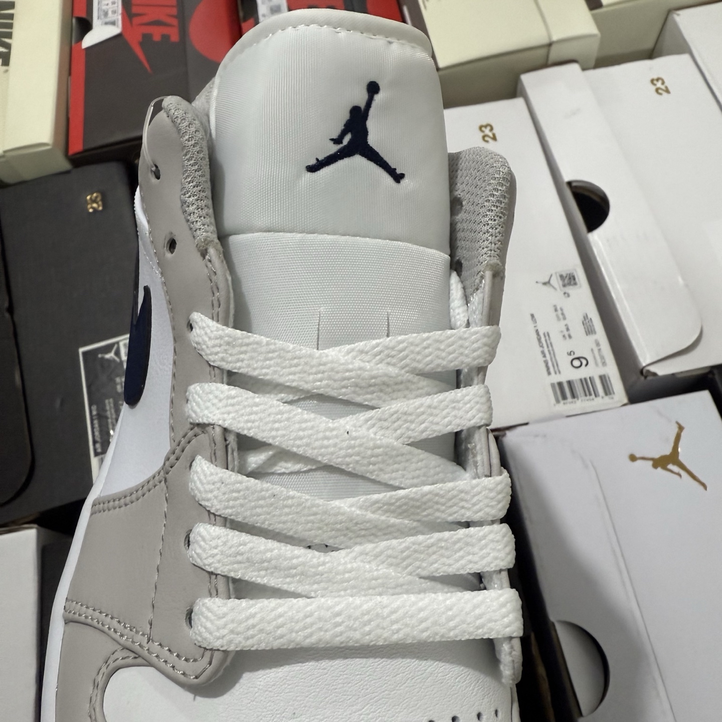 Nike Air Jordan 1 Low 'Cement Fire Red' 553558-060