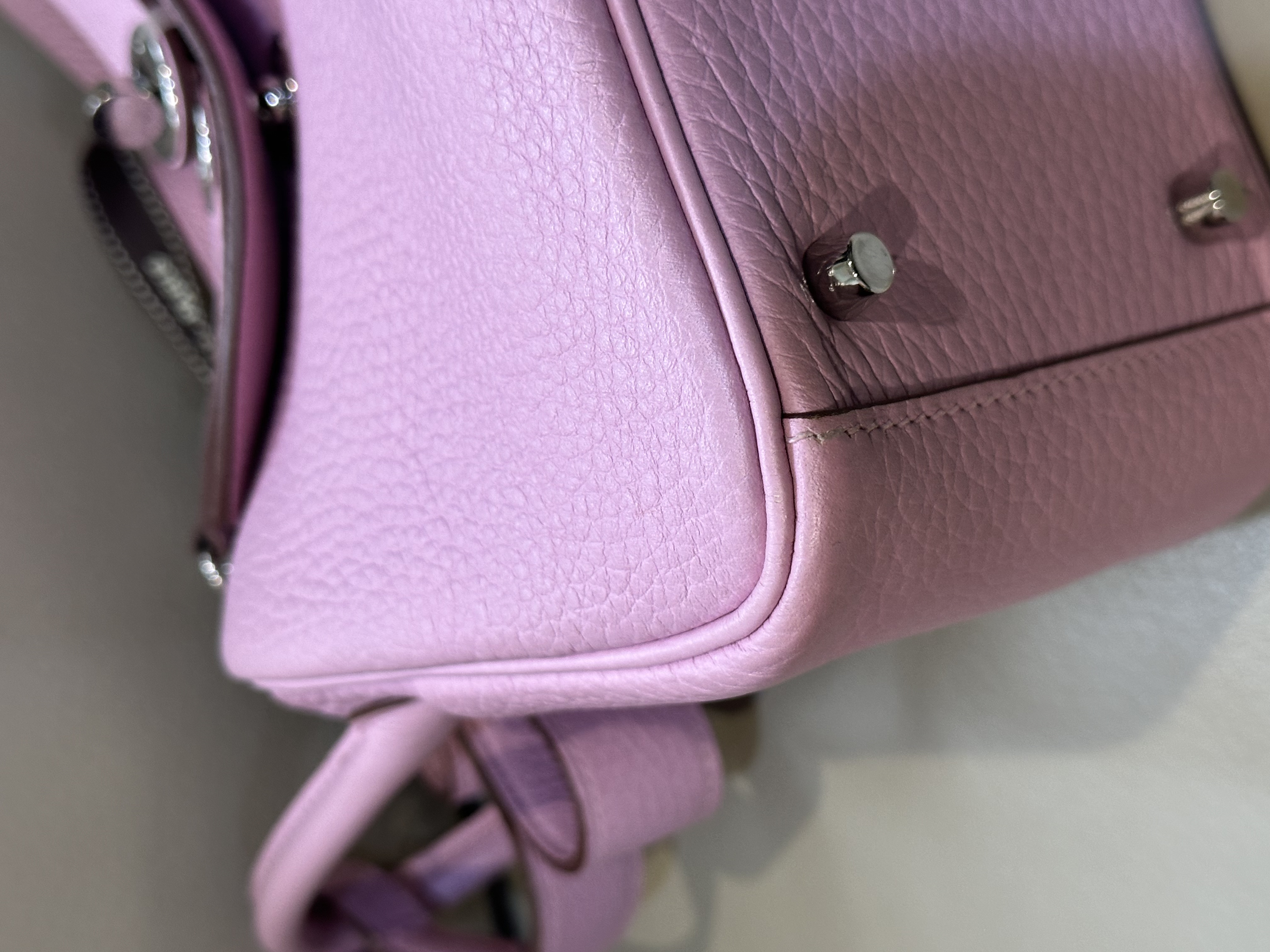 Pre-owned Hermès Mini Lindy bag Stamp U / Product Code: 26040511