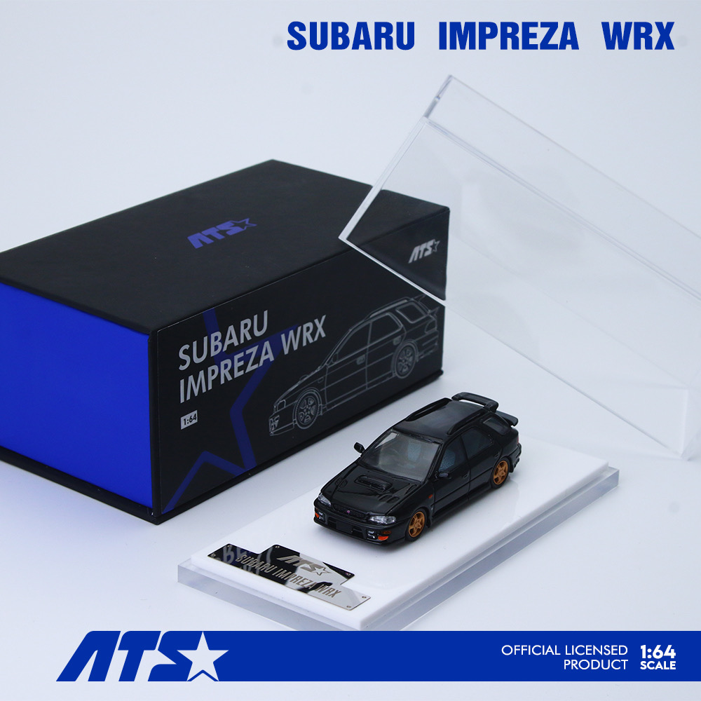 *PRE-ORDER ATS 1/64 Subaru IMPREZA WRX Diecast Model.