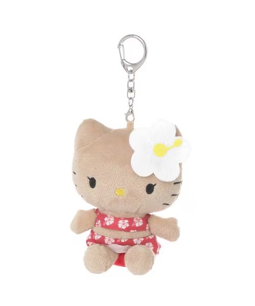 日本預訂📍日本Sanrio曬黑海灘造型公仔吊飾