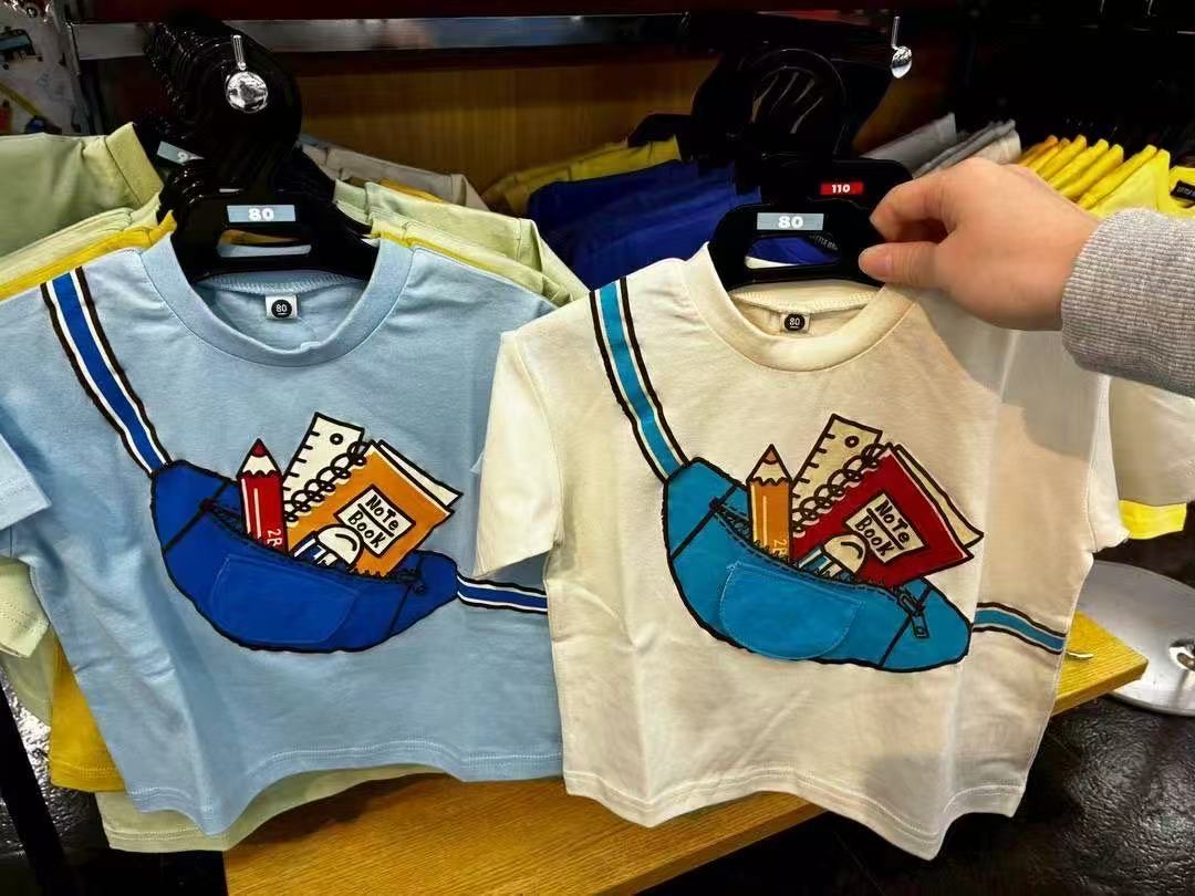 0690 卡通棉智育兩色短袖