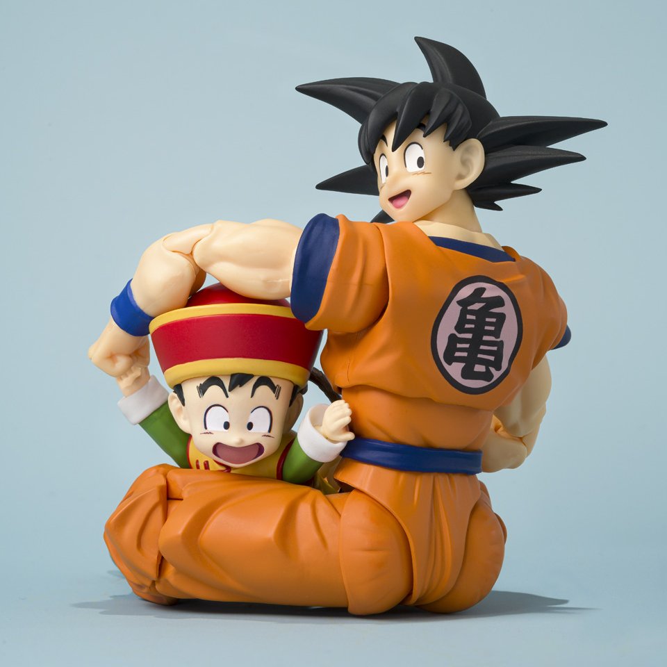 SHF Dragon Ball Goku Gohan & Kintoun