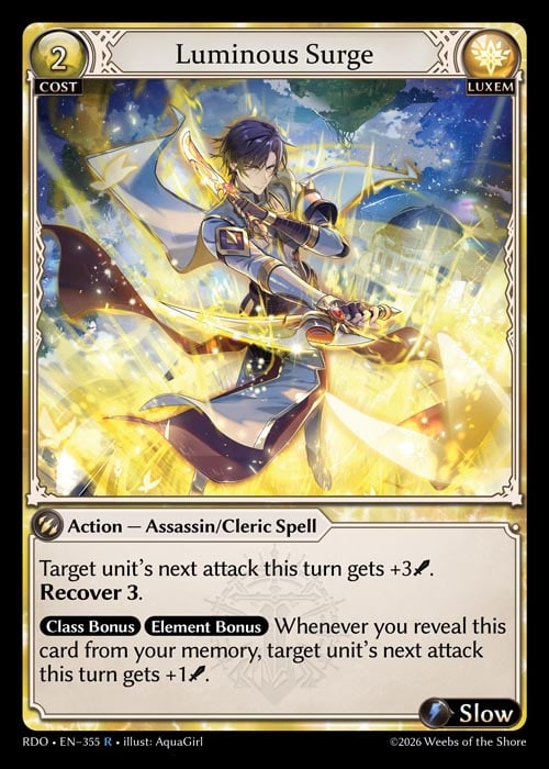 Luminous Surge / RDO-355 (R)