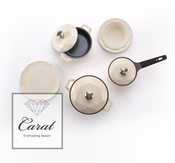 Neoflam Carat 陶瓷不沾鑽石鍋廚具系列