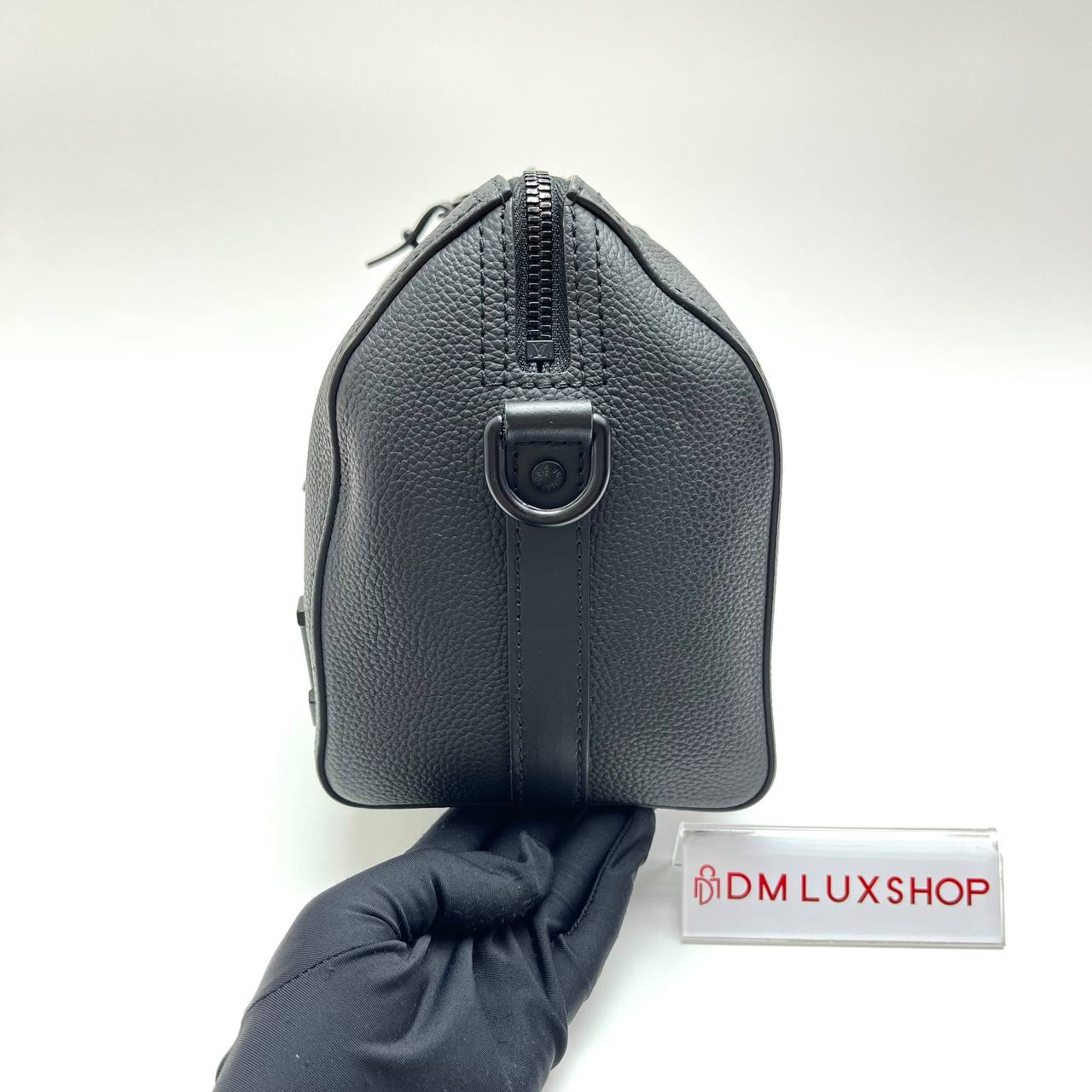 LV Black Aerogram City Keepall
