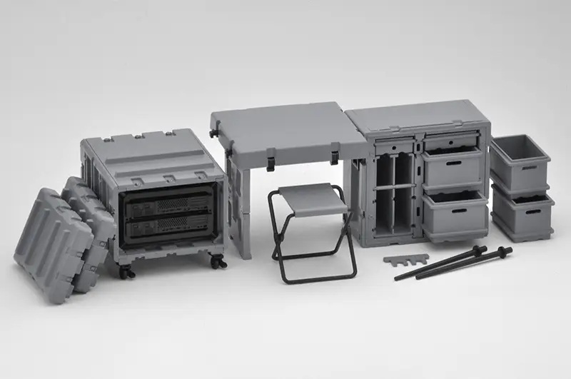 1/12 Little Armory [LD055] Field Desk A3