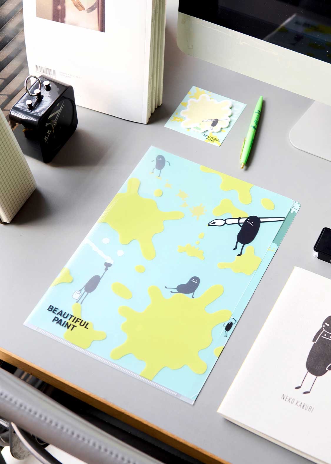 📦訂購 日本限定 graniph Beautiful Shadow A4 File 三層袋透明文件夾