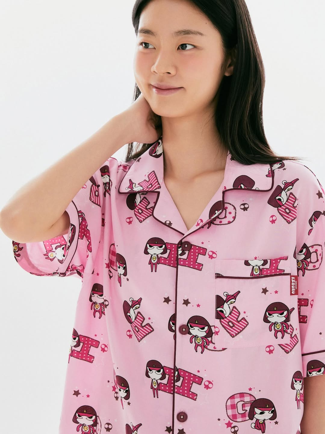 🇰🇷訂購｜SPAO X KERORO 26SS｜短袖睡衣 