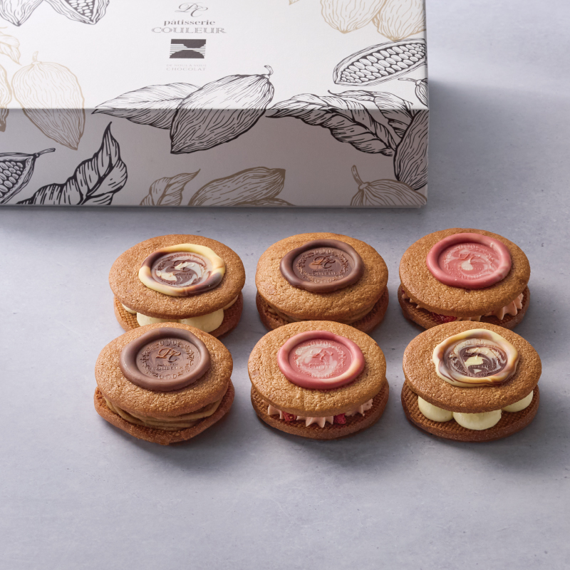 PATISSERIE COULEUR 靈感夾心餅乾 BOX (6入)