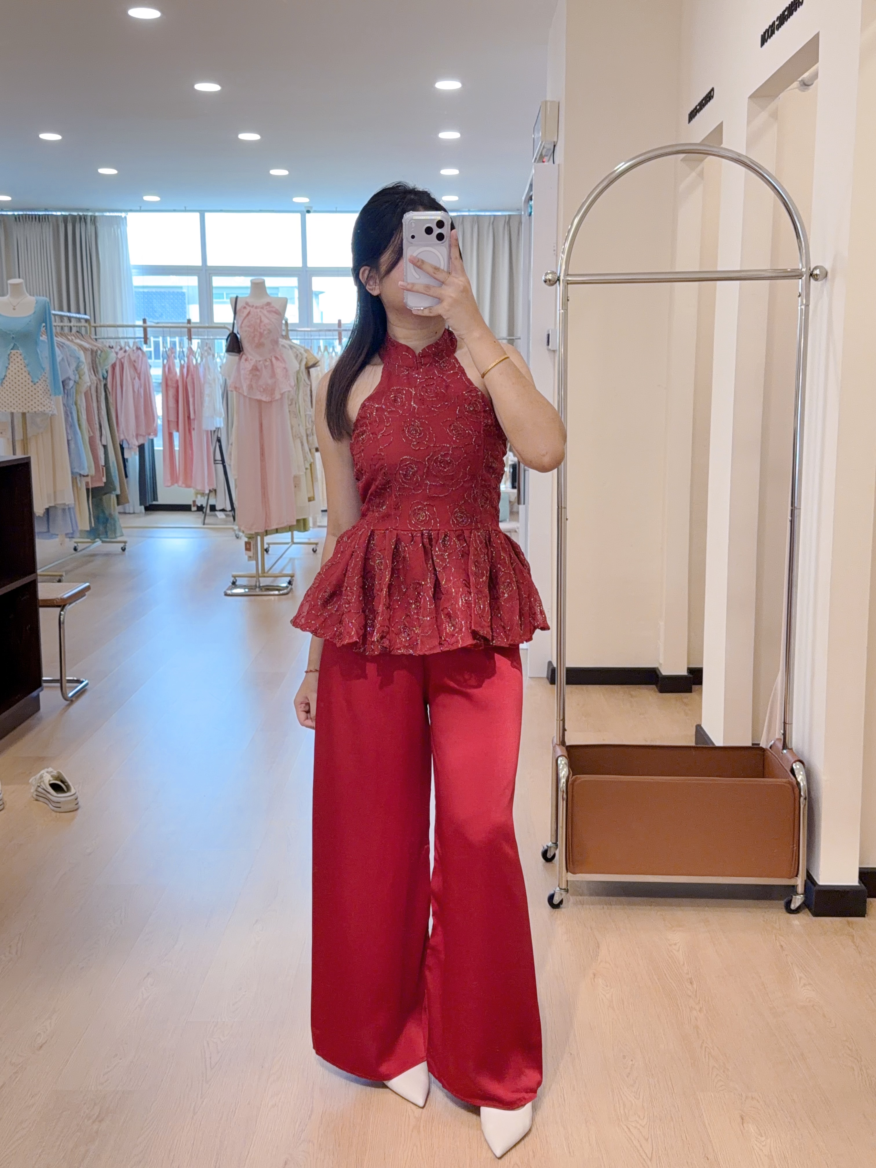 A111新中式套装旗袍