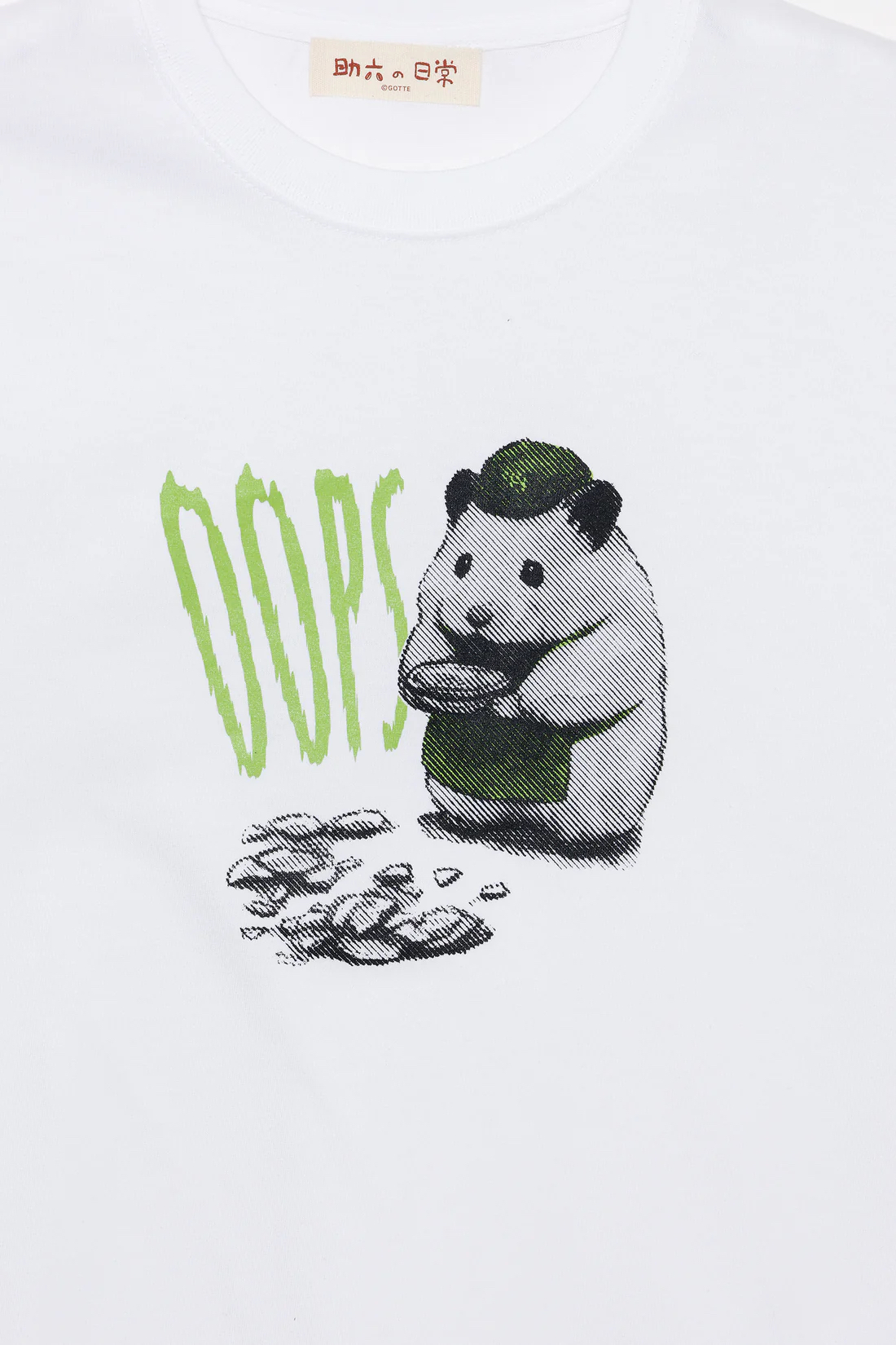 日本預訂📍助六之日常跌野樣短袖Tee