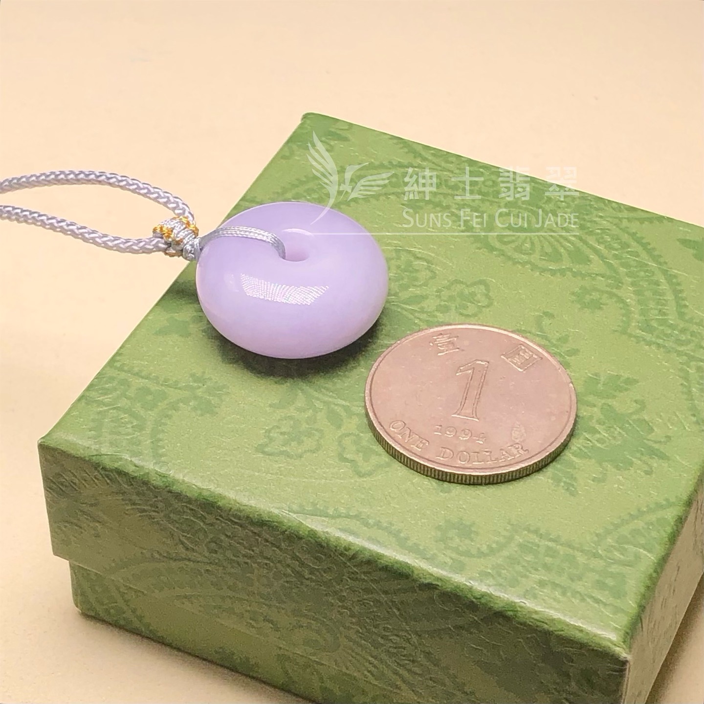 木那紫羅蘭肥嘟嘟平安扣