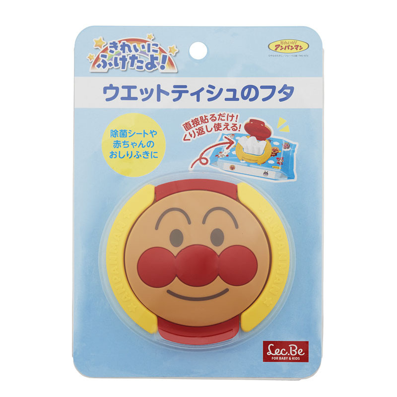 [現貨] [日本直送] 麵包超人 濕紙巾蓋 {TF048508}