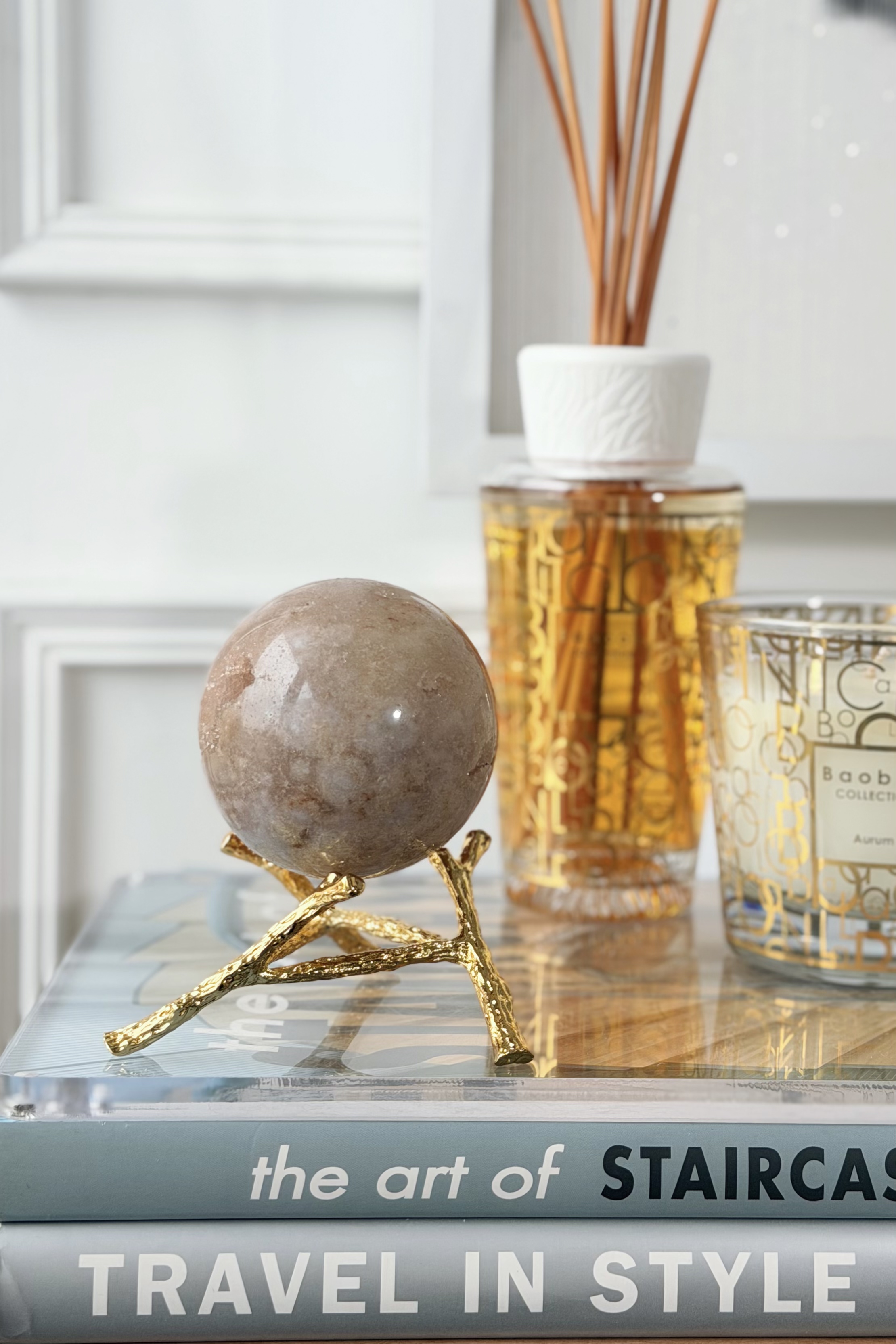 ༒ 6.7cm粉紅紫水晶 晶牙球༒ PA*7037CA8G3sa-RA*5TT