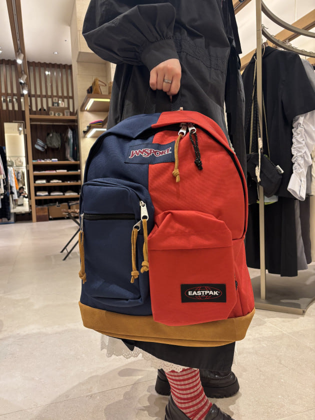 🆕【⭐訂購⭐】  🇯🇵日本直送 🌀#BEAMS 50週年特別版 #JANSPORT x #EASTPAK Hybrid Pack 背包🌀 [ELCA-0079][260320]
