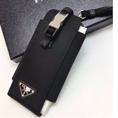 Prada Re-Nylon Smartphone Case 再生尼龍電話袋1Zt023 | Little