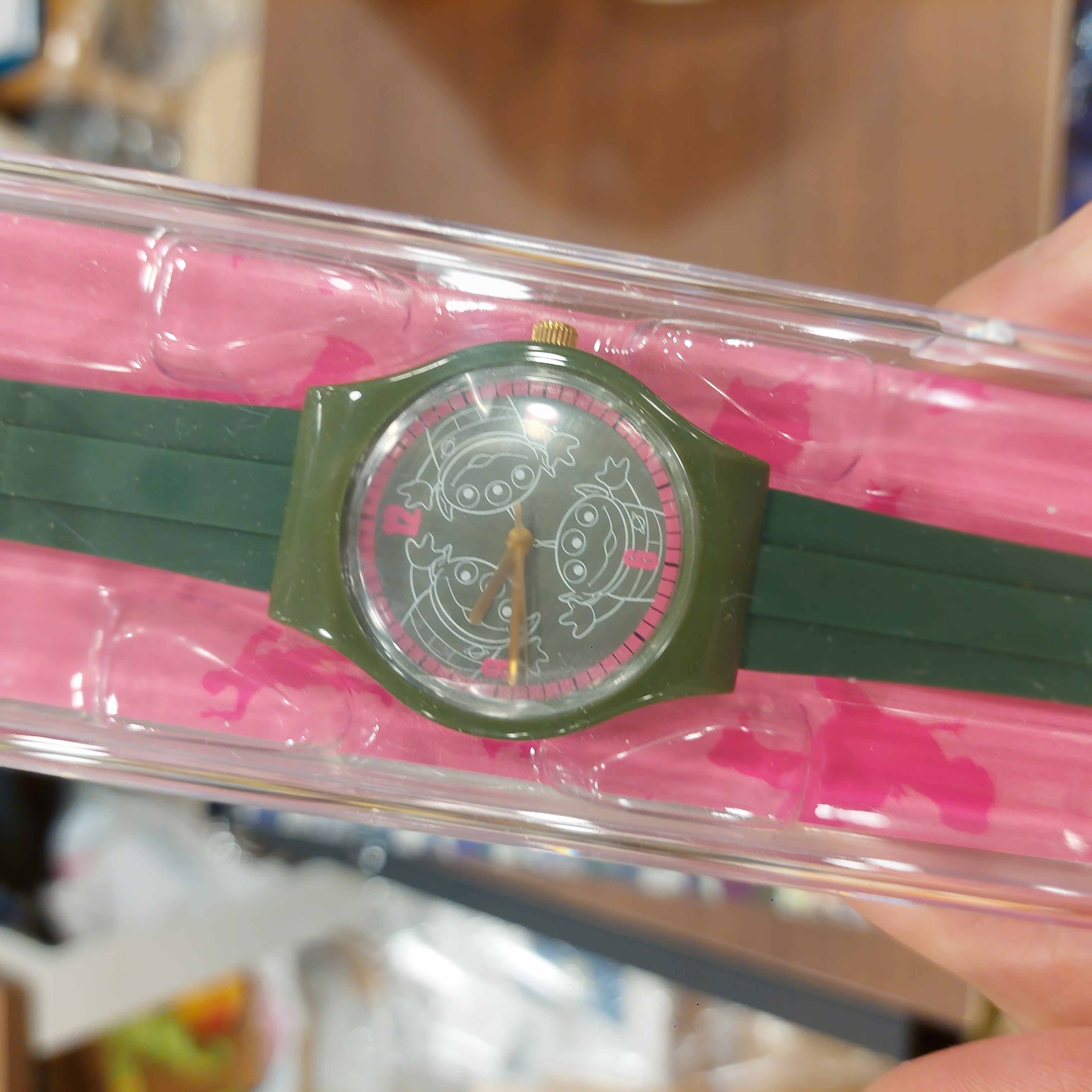 日版 Disney Toy story 系列 三眼仔 Alien 手錶