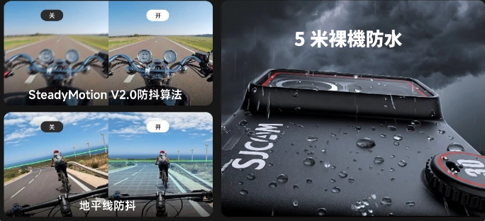 SJCAM SJ30 8K 雙鏡頭運動相機 (預購產品)