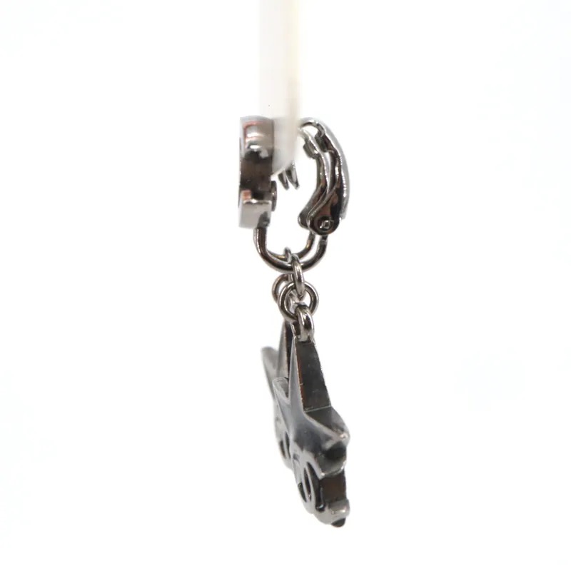 Chanel Coco Mark Star Drop Clip-on Earrings