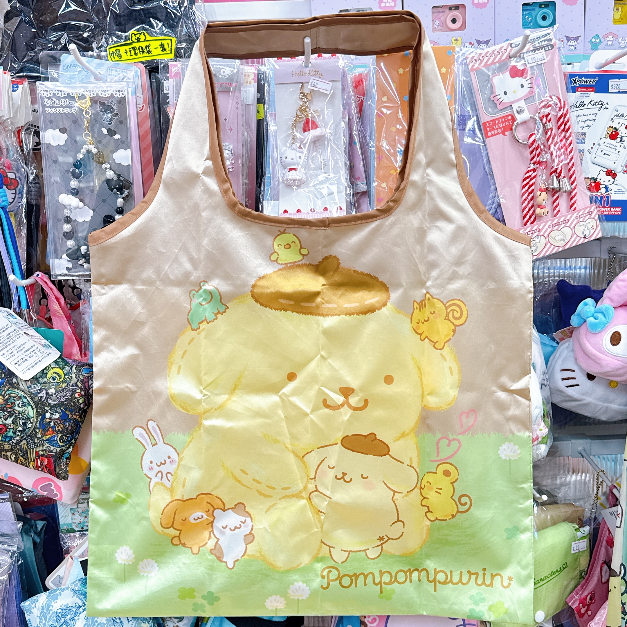 日本直送Sanrio 布甸狗  usahana 環保袋