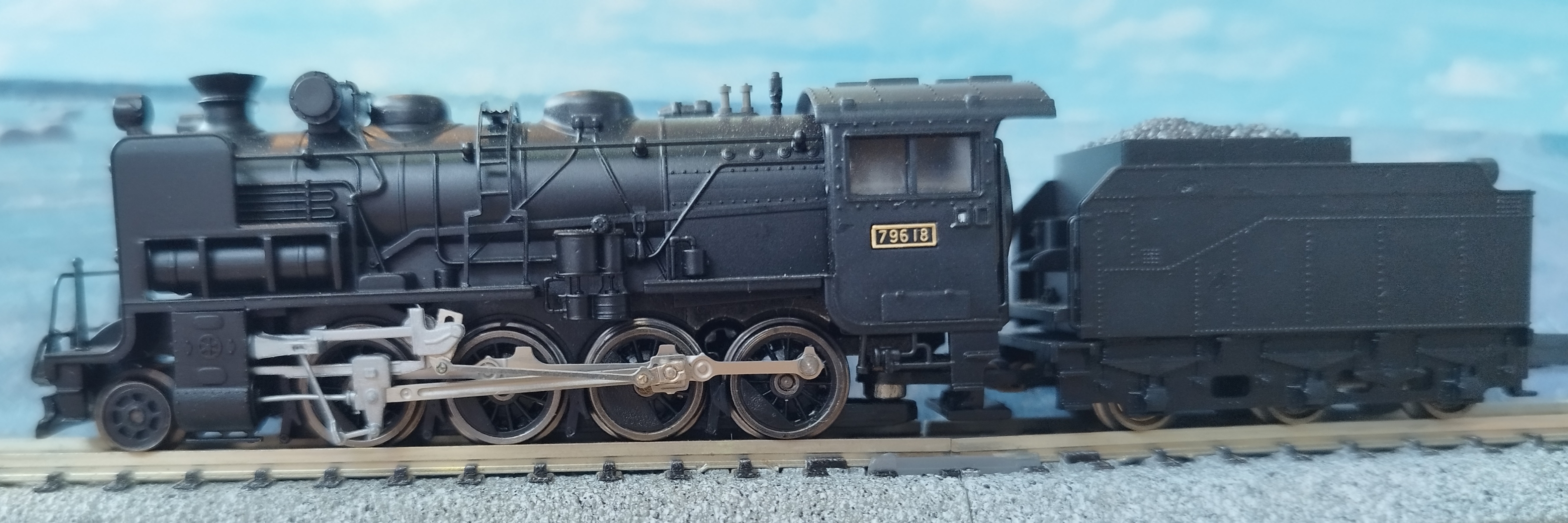 9600型蒸氣機關車北海道重裝備帶双燈 Micro Ace A9715