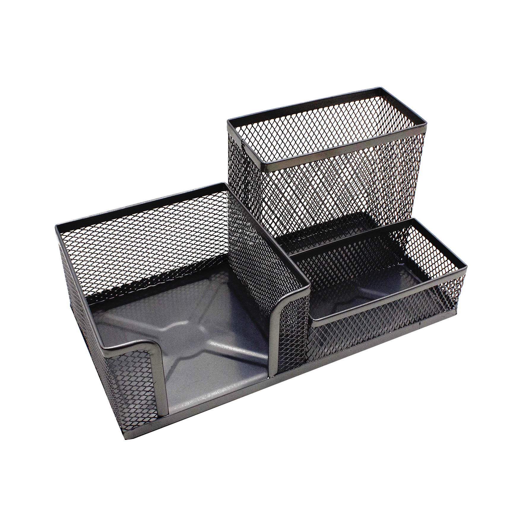 Pen Holder Metal with Compartments
