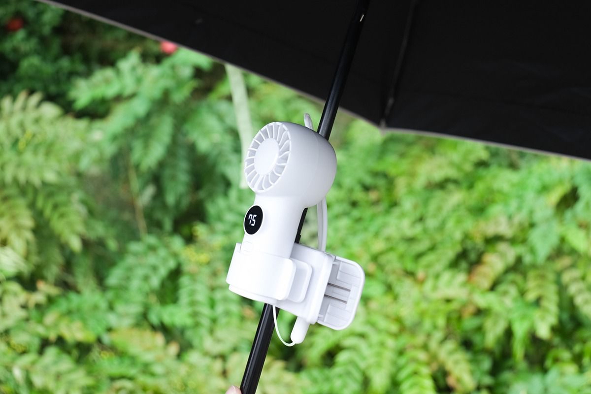 DRETEC FN-209 掌上型手持風扇（附夾子）