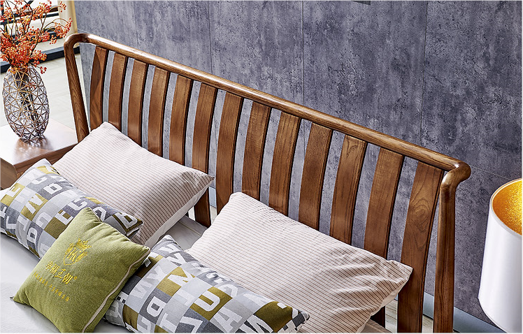 1.5米/1.8米 實木床架 41