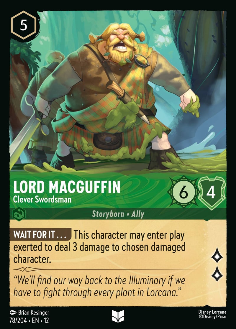 Lord MacGuffin - Clever Swordsman | Set12-78 | Non-foil