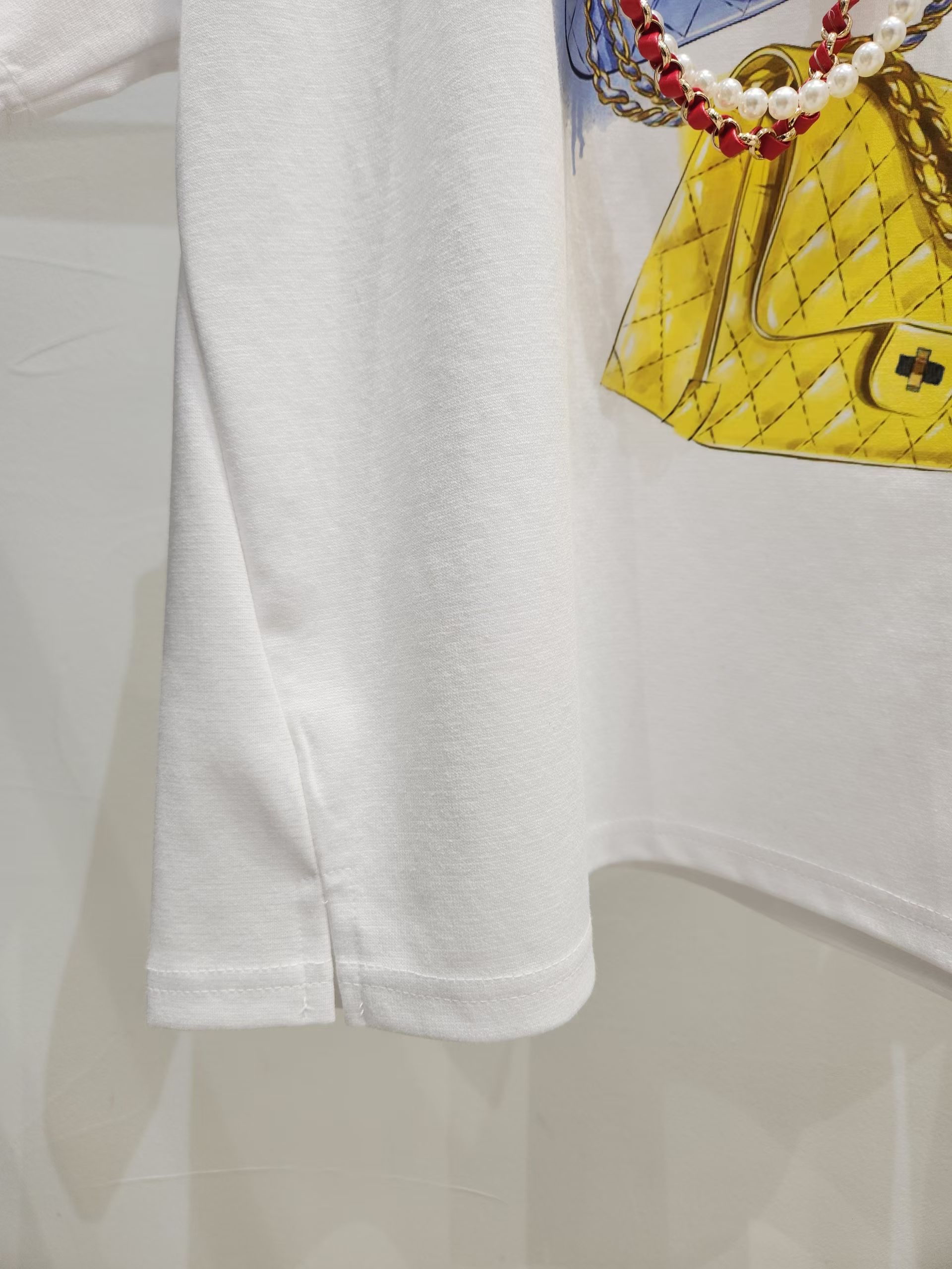 袋Print Tee + charm  