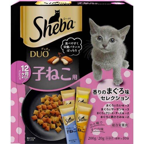 Sheba  DUO Plus 夾心脆餅 貓零食 子貓用 金槍魚味  200g (20g×10袋)