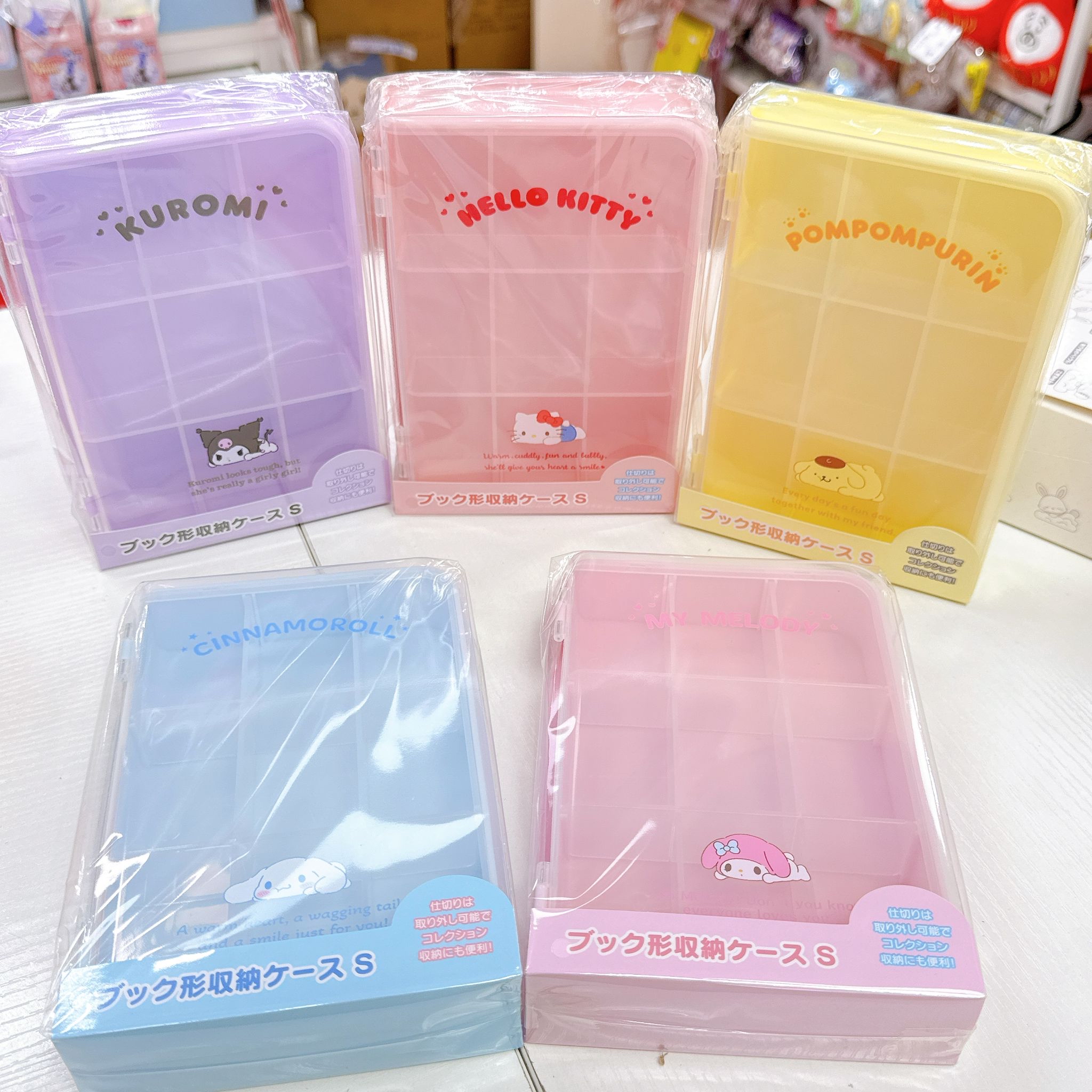 日本直送Sanrio收納盒s size 12×18×3.5 cm