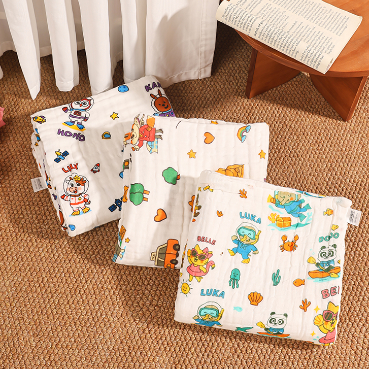 三條優惠 - 六層大浴巾 6-Layer Large Cotton Gauze Bath Towel (3-Pcs promotion)