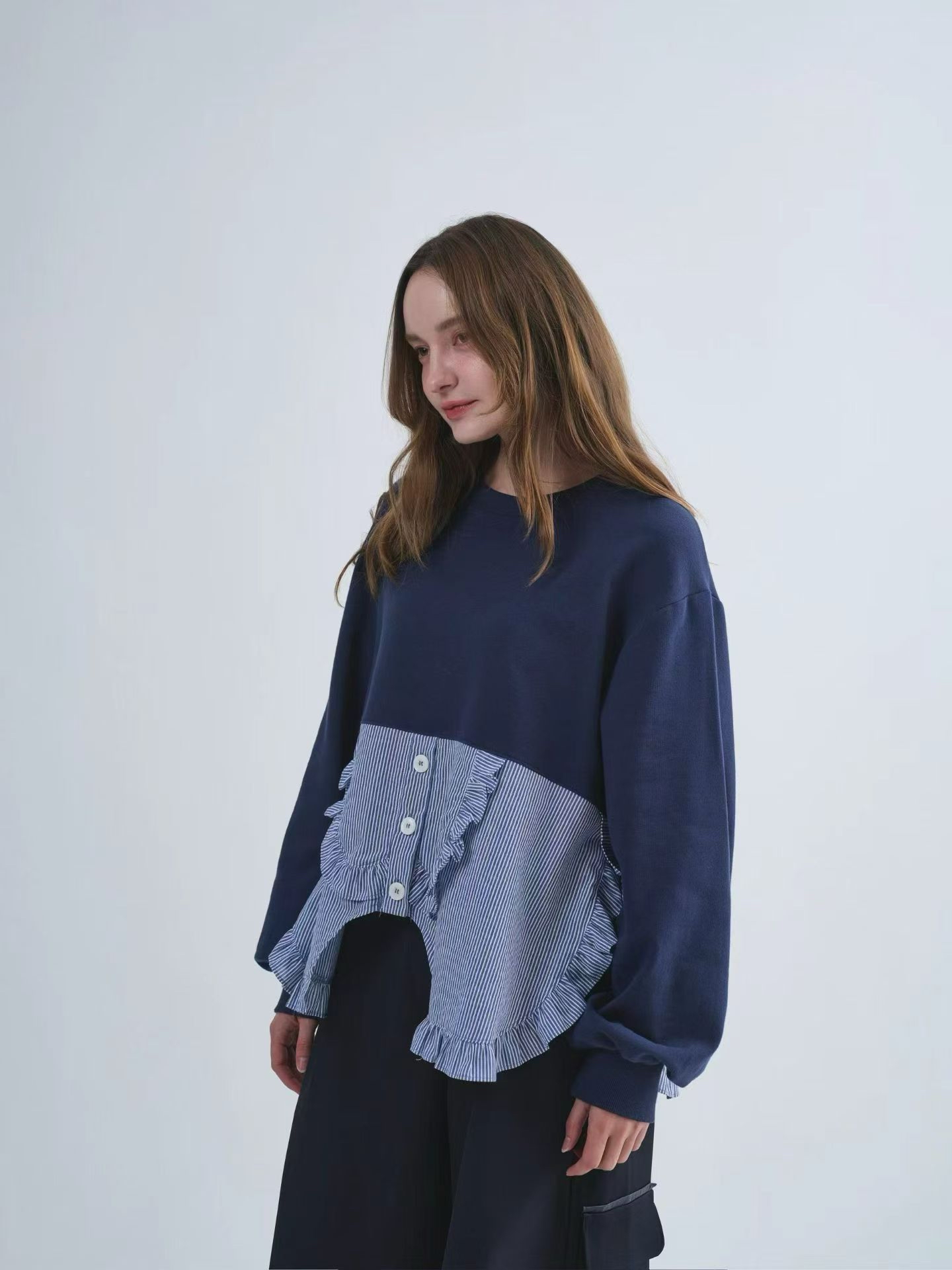 RU YO ruffle 恤衞衣