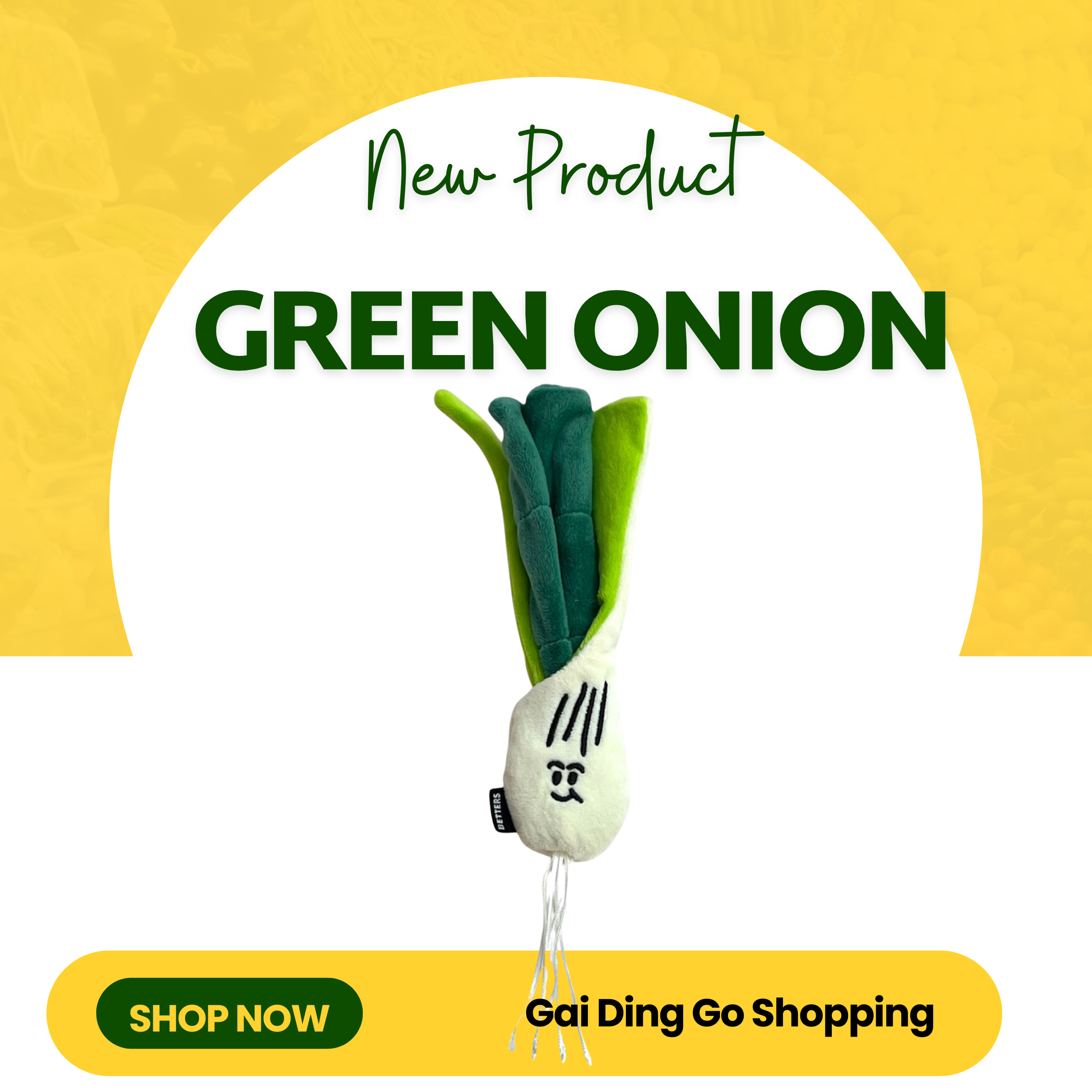 🥬蔥藏食玩具  🥬Green Onion Nosework Toy 