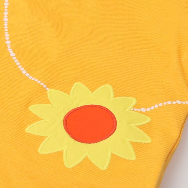 🆕【⭐訂購⭐】🇯🇵日本直送 🌀向日葵刺繡 A-line 短袖Tee［2款選］ 🌀 [ELCA-0162][260418]