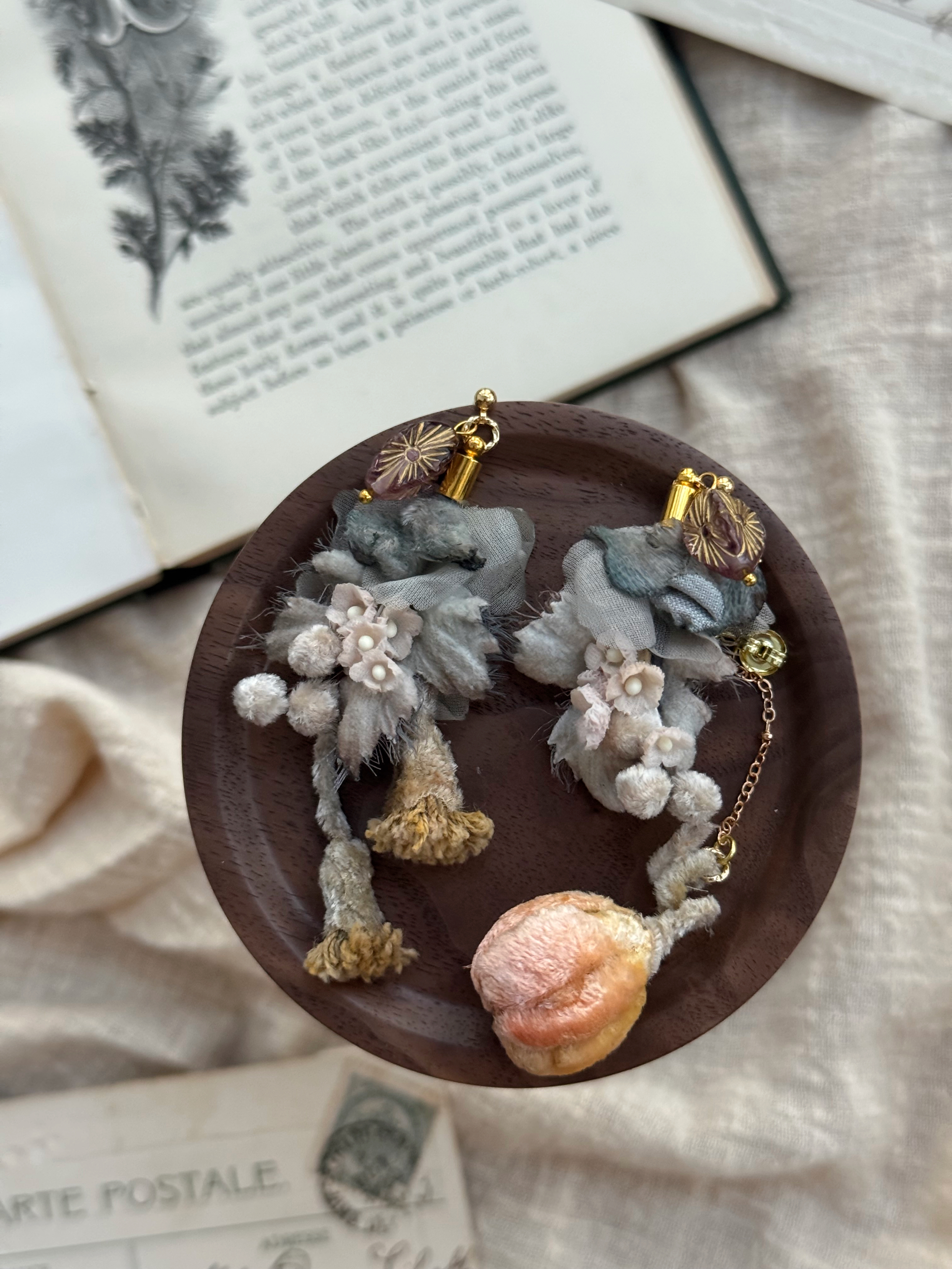 秋日新品 - 南瓜耳環