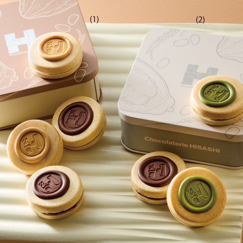 CHOCOLATERIE HISASHI MONA 罐 - 巧克力 X 抹茶 (2入)